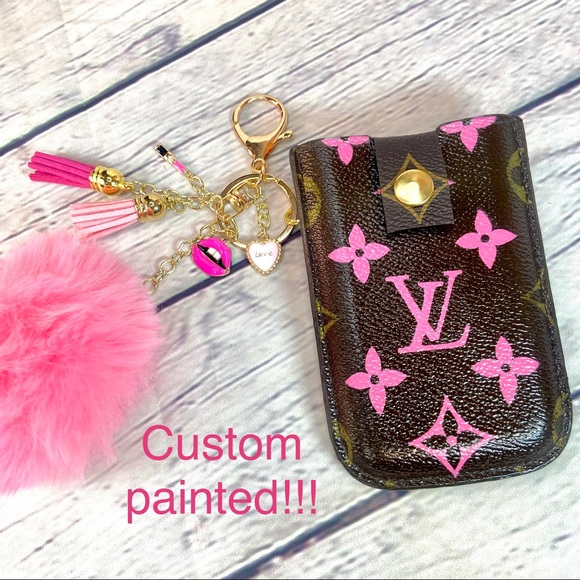 Louis Vuitton Accessories - Louis Vuitton card holder keychain pouch converted from iPhone 3 case CUSTOM